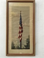 "Our Flag" Framed Print