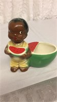 Ceramic watermelon figure