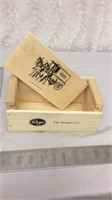 The Kroger co. Wooden  box