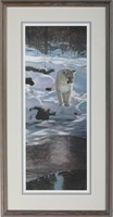Terry Isaac's "Snow Shadows - Cougar" Limited Edit