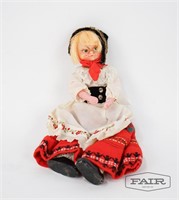 Doll with Traditional Slavic Clothing