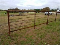Free standing cattle panel 24' long x 51/2' tall