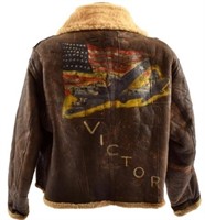WW2 U.S.A.F. Type D1 Painted Flight Jacket