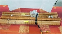 2 Bamboo blinds, 39"width