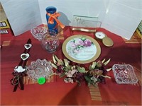 Anniversary Plate, Decor, Crystal, Misc Lot