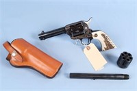 Colt Single Action Army 45 Cal. Revolver & Extra B