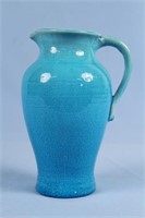 Pisgah Forest Pottery Blue Glaze Pitcher