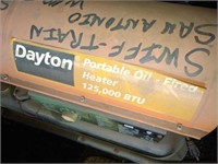 Dayton Portable Oil Fired Heater