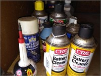 Battery Cleaner and Lubricants