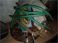 Old Circular Saw with Blades
