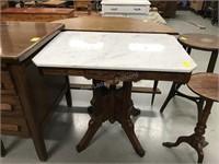 Ornate marble top table