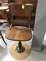 Chair on pedestal