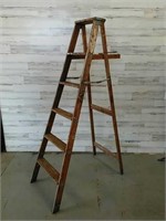 6 Foot Wood Ladder