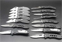 Assortment of Pocket Knives Lot of 15