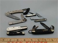 9 Pocket Knives Craftsman Barlow