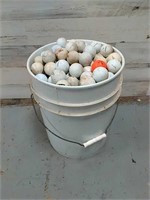 5 Gallon Bucket Full of Golf Balls