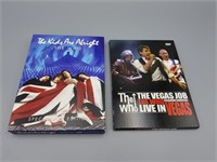 DVDS - THE WHO - THE VEGAS JOB, THE KIDS ARE