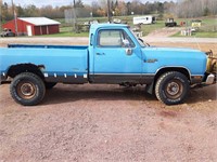 Dodge 3/4 ton with plow 1990