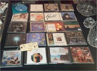 Over 20 pcs Christmas music CDs etc 1st lot