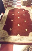 5x8 Royal Palace handmade wool rug