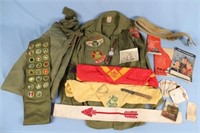 Collection of 1950's Boy Scout Items