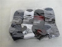 (4) 3-Pks Men's Socks Size 10-13 Socks , Multi