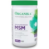 "Used" Organika MSM Powder, 300 grams