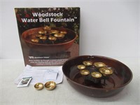 "As Is" Woodstock Chimes Water Bell Fountain,