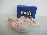 "Used" Keds Girl's 4.5 Big Kid Ace Bow Shoe, Blush