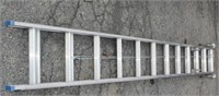 Werner D1324-2, 24' flat rung extension ladder