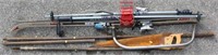 asstd. long handled tools to include, 6' pry bar,