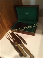 Cutco Steak knives and misc serving pieces