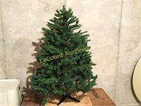 48" artificial lit christmas tree cute