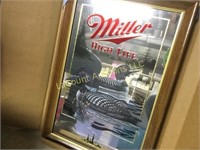 Miller High Life Common Loon Wisconsin mirror