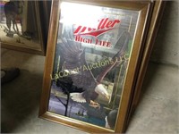 Miller High Life Bald Eagle wisconsin mirror