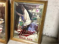 Miller High Life Duck mirror