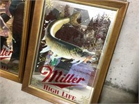 Miller High Life fish Musky?  mirror