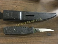 fiskars knife and case