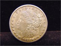 1881 Morgan Dollar