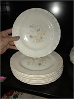 8 Gorgeous Antique Milk Glass / Some Faded