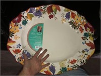 Pioneer Woman Fall Holiday Turkey Serving Platter
