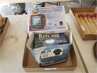 MARINE LOT: RICHIE COMPASS, LAWRENCE DEPTH FINDER