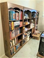 Engineered Wood Bookshelves Lot of 4
