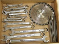 asstd. lot of wrenches to include (1) Snap On