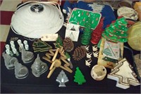 40+ items Christmas Tree Garnet Rotating base