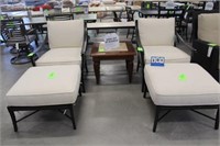 Century Patio Set; (2) Andalusia Lounge Chairs,