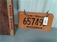 Wisconsin license plates