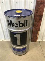 Mobil Motor Oil can, 16 gallon size