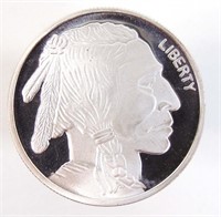 Buffalo 1ozt silver rounds (2)