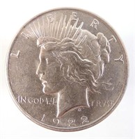 1922 Peace & 2017 BU Silver Eagle